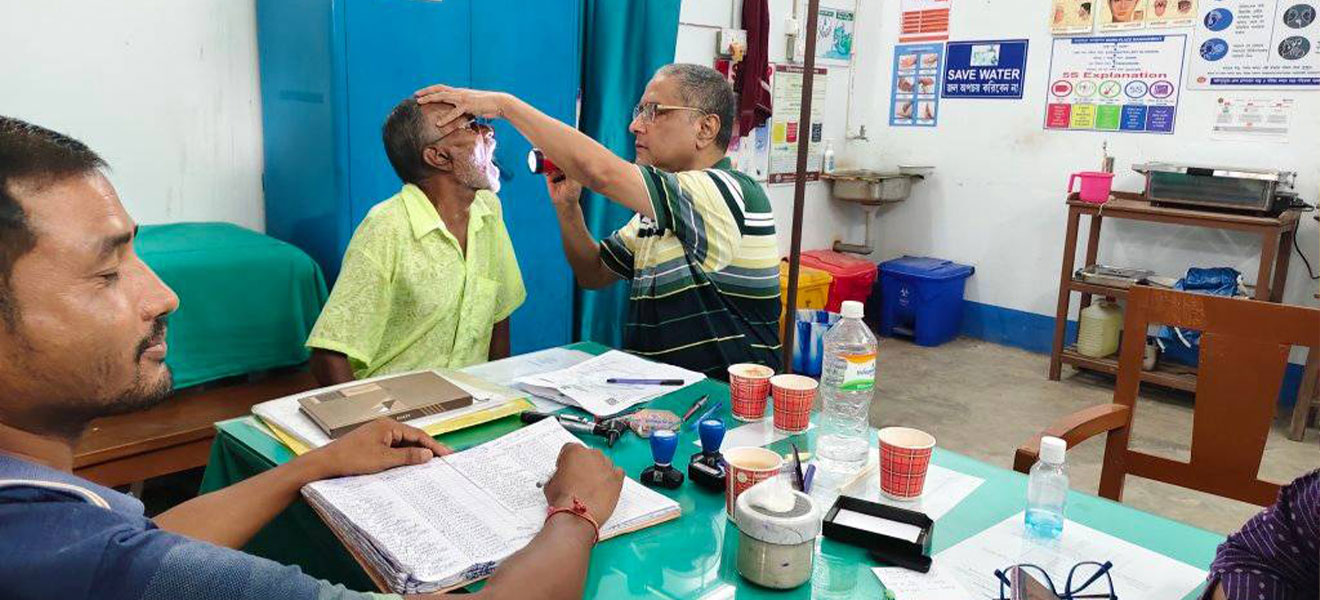 Health Camp for Senior Citizens with Dr. Saumyajit Datta at Alipurduar District Hospital